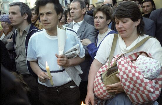 40th day after tragedy in Tbilisi