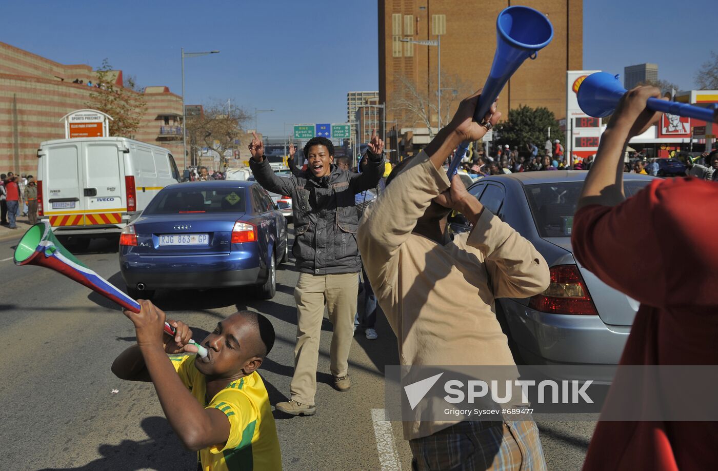 South Africa braces itself for World Football Cup