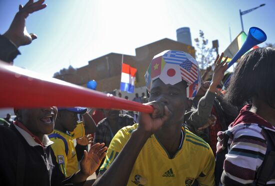 South Africa braces itself for World Football Cup