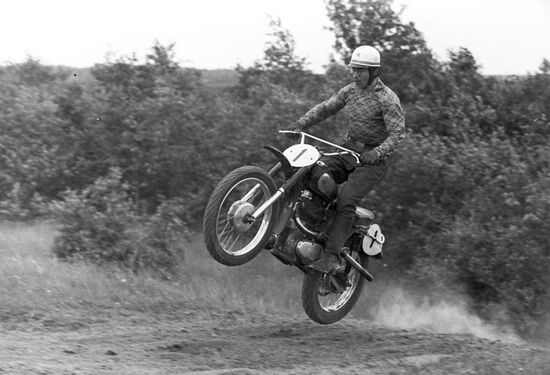 Andrei Dezhinov, USSR champion in motor racing