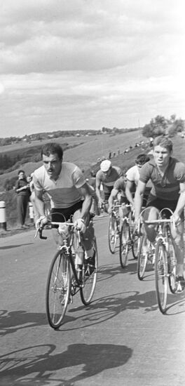 Bicyclist Gaynan Saydhudzhin