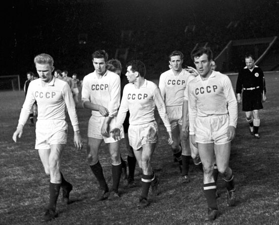 Football player Valery Lobanovsky