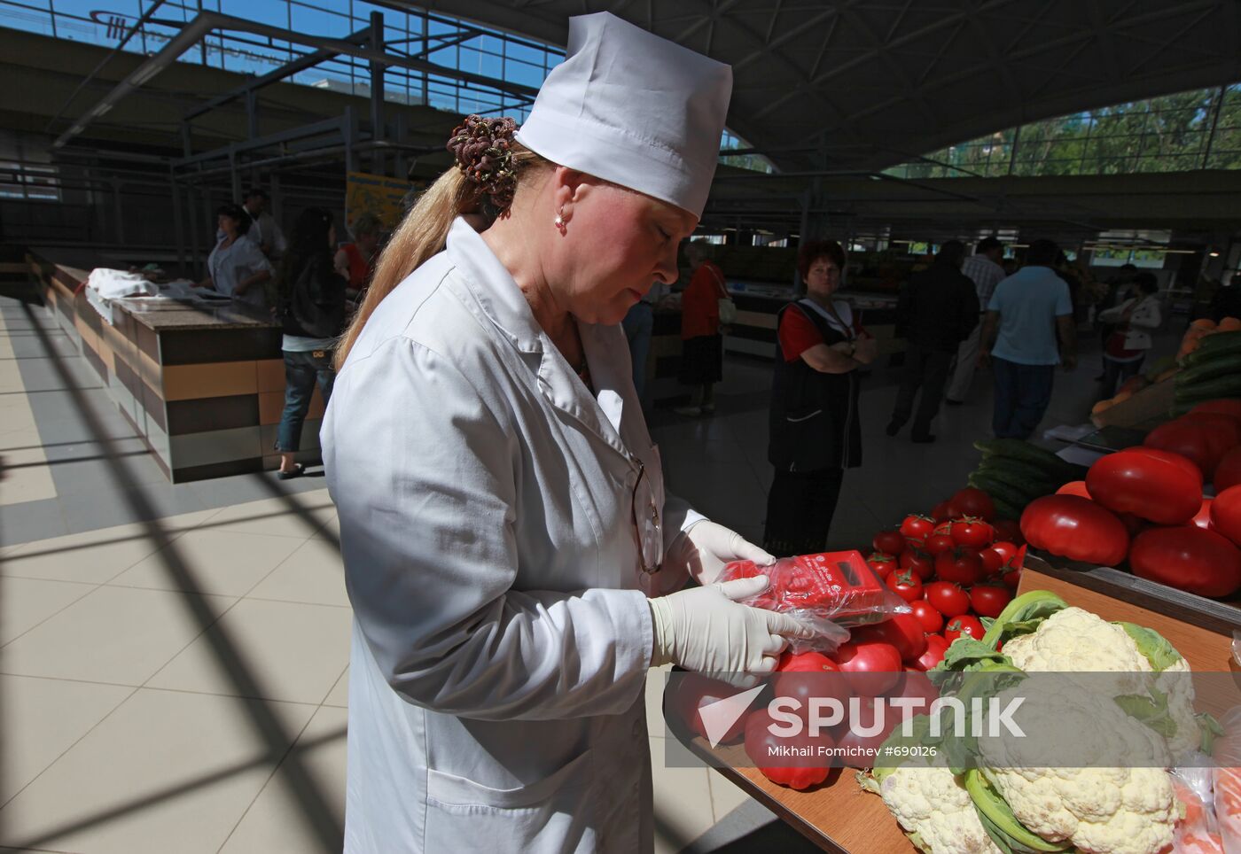 Work of laboratory for veterinary and sanitary expertise