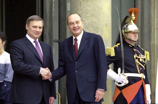 Prime Minister Mikhail Kasyanov's visit to France