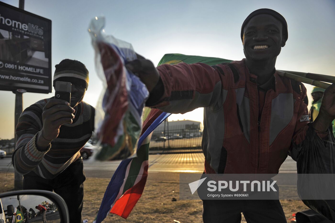 South Africa braces itself for World Football Cup