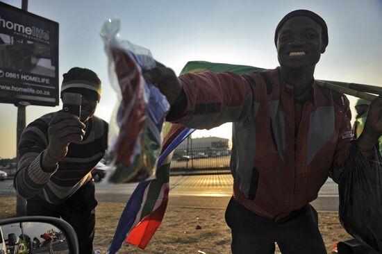 South Africa braces itself for World Football Cup