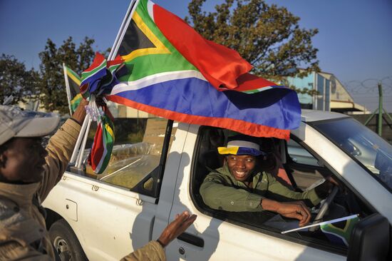 South Africa braces itself for World Football Cup