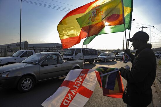 South Africa braces itself for World Football Cup