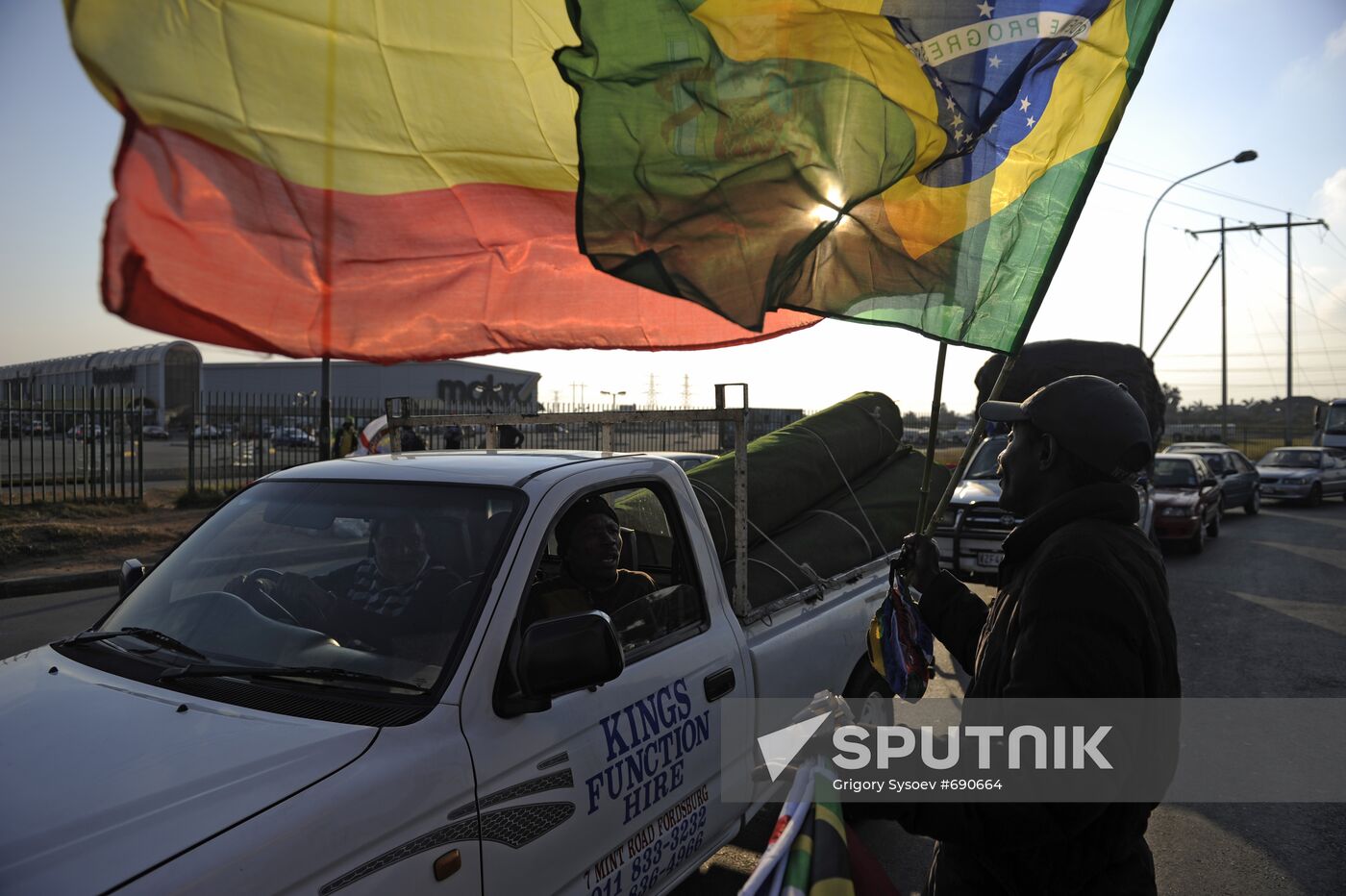 South Africa braces itself for World Football Cup