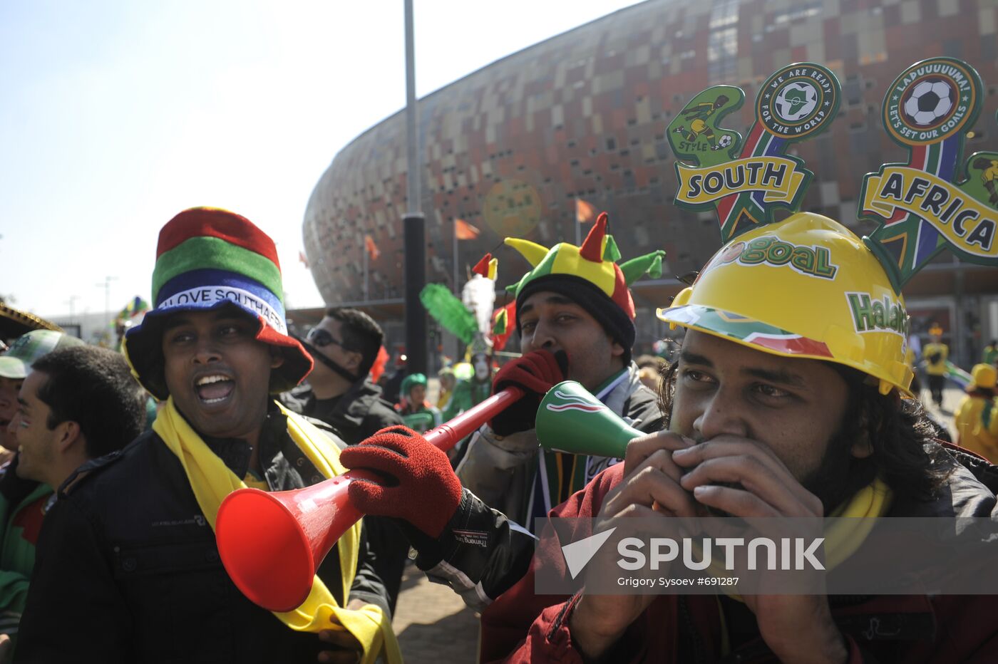 Preparations for 2010 FIFA World Cup opening in South Africa