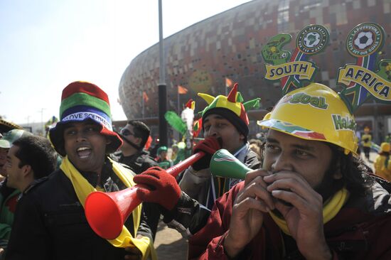 Preparations for 2010 FIFA World Cup opening in South Africa