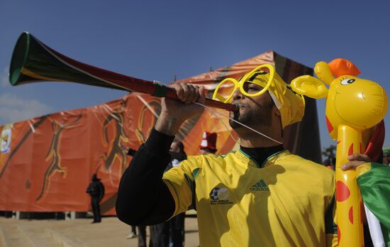 Preparations for 2010 FIFA World Cup opening in South Africa