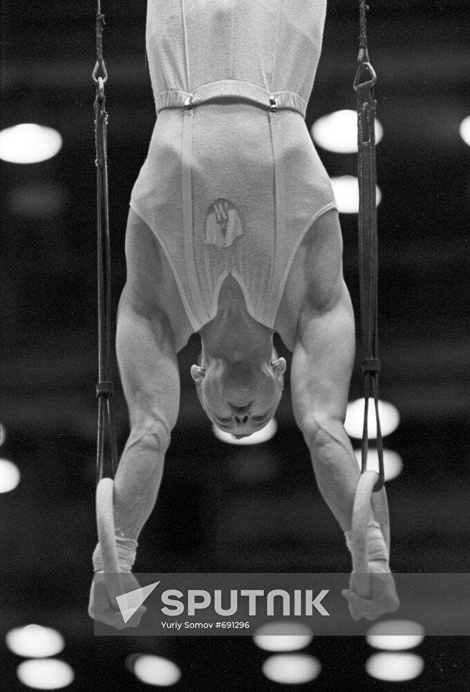 Gymnast Valery Karasev