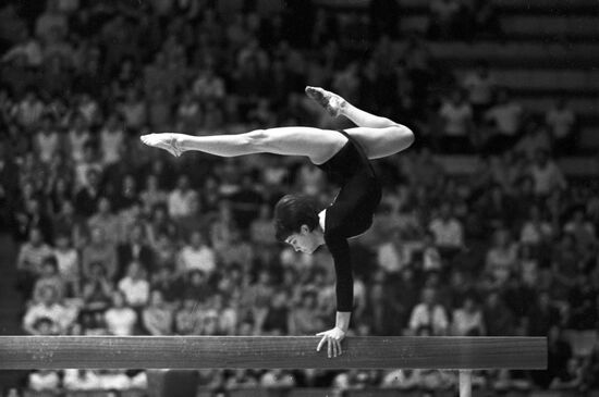 Gymnast Zinaida Druzhinina