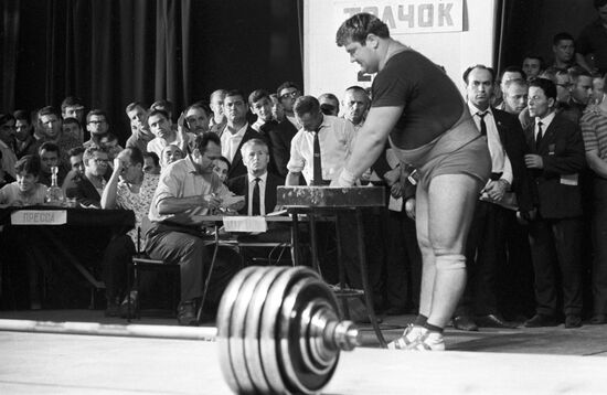 Athlete Leonid Zhabotinsky