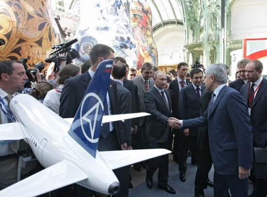 Vladimir Putin in Paris. Day Two