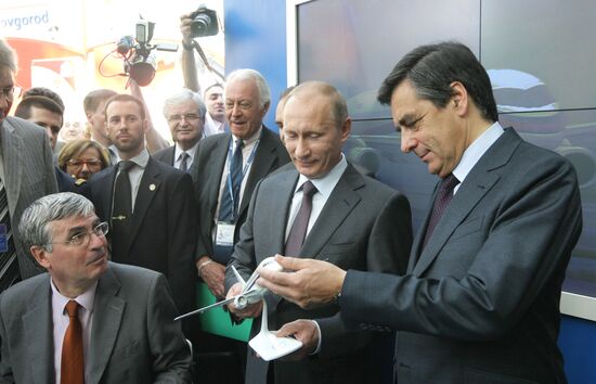 Vladimir Putin in Paris. Day Two