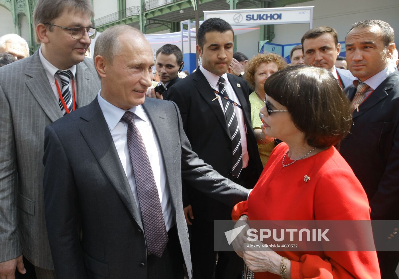 Vladimir Putin in Paris. Day Two