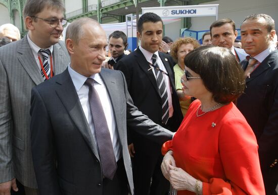 Vladimir Putin in Paris. Day Two