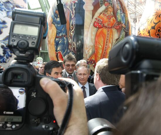 Vladimir Putin in Paris. Day Two