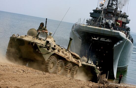 Second echelon landing.