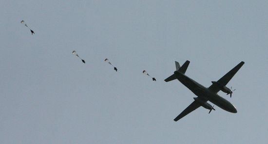 Tactical air landing operation.