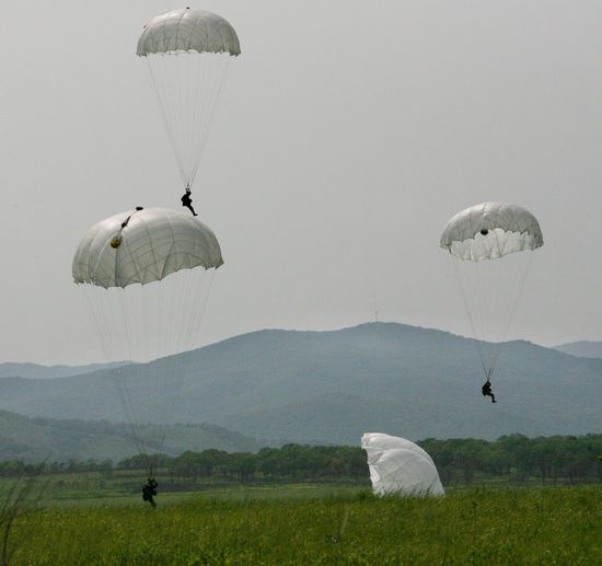 Tactical air landing operation.