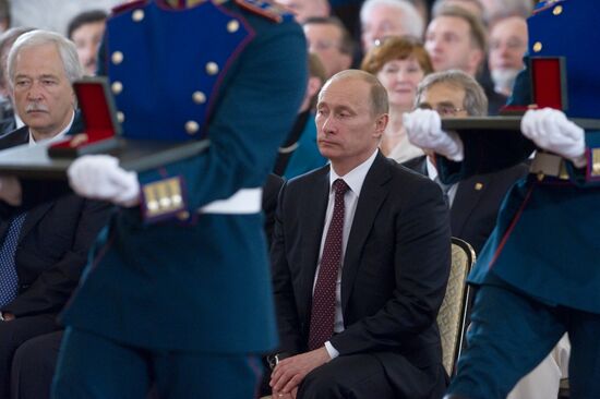 Vladimir Putin and Boris Gryzlov