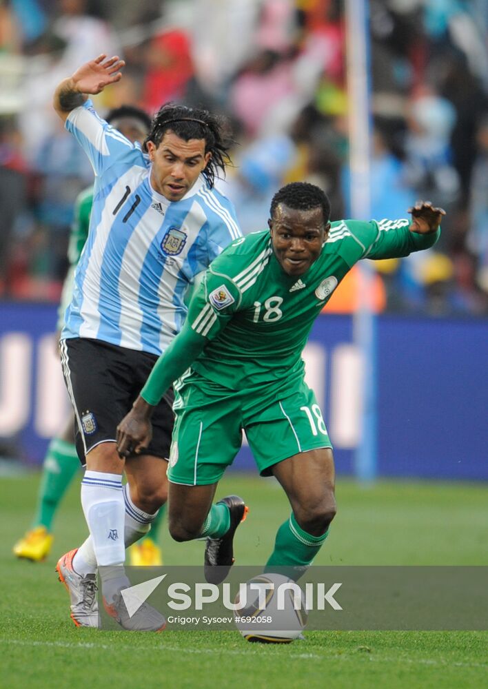 2010 FIFA World Cup: Argentina vs. Nigeria