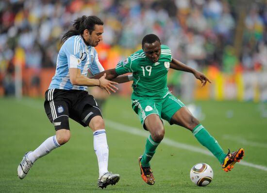 2010 FIFA World Cup: Argentina vs. Nigeria