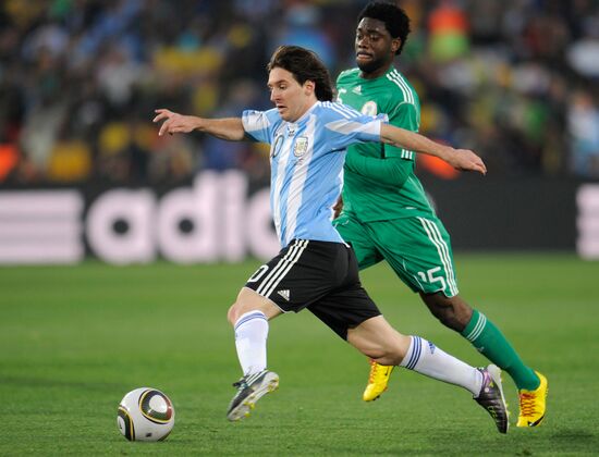 2010 FIFA World Cup: Argentina vs. Nigeria