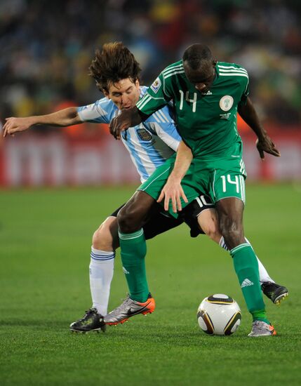 2010 FIFA World Cup: Argentina vs. Nigeria