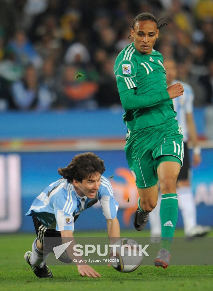 2010 FIFA World Cup: Argentina vs. Nigeria