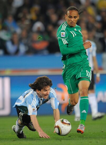 2010 FIFA World Cup: Argentina vs. Nigeria