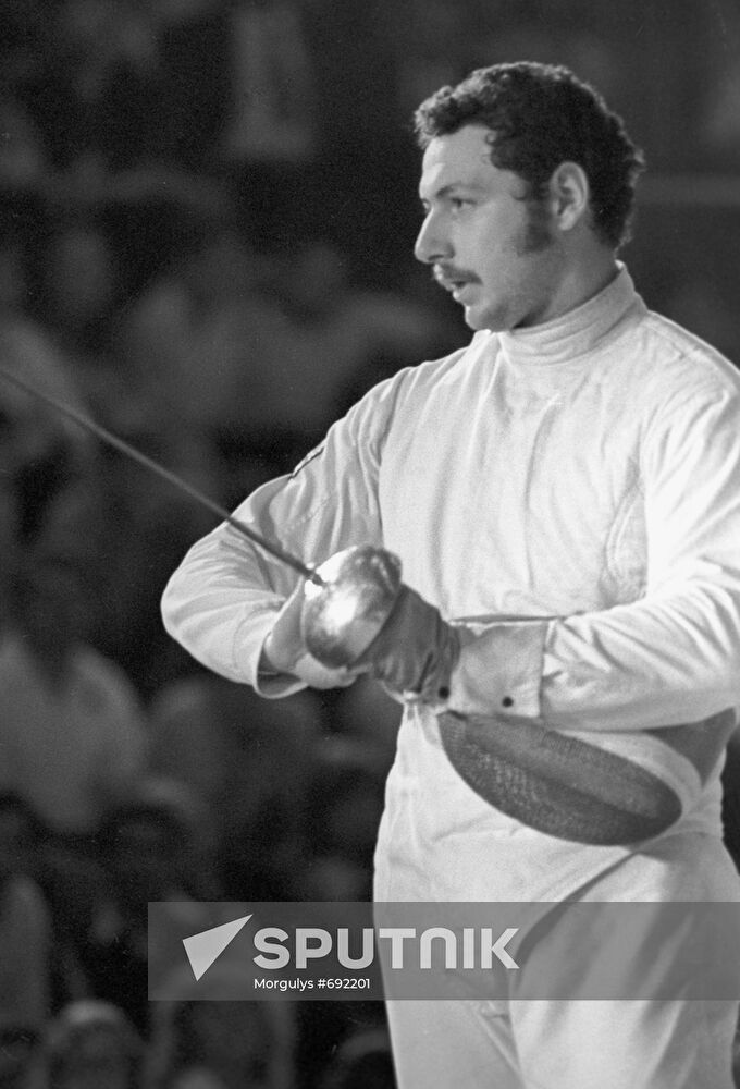 Fencer Boris Lukomsky