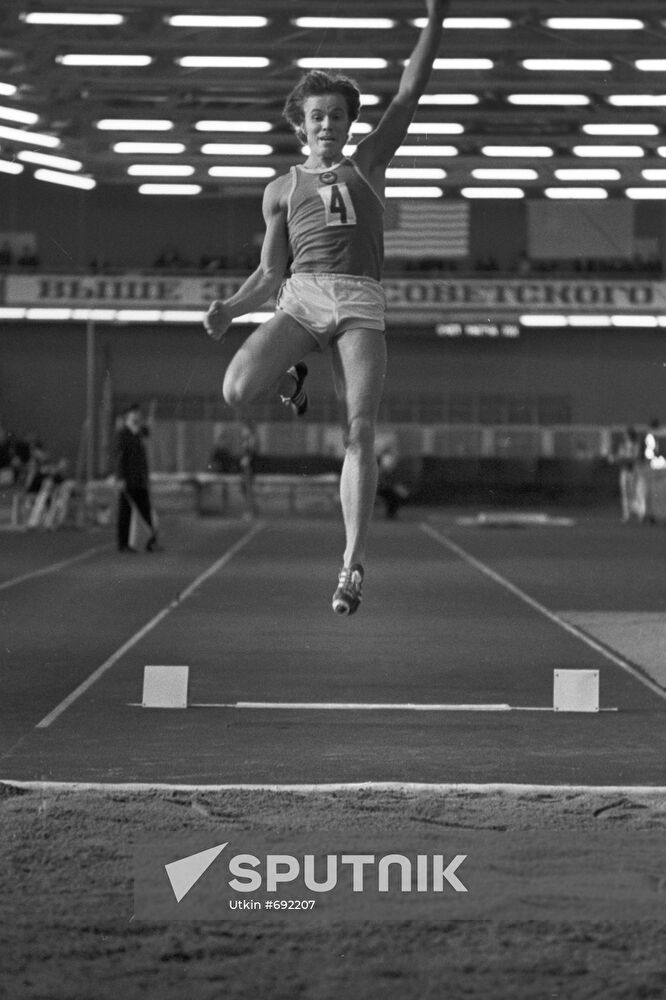 Athlete Valery Podluzhny