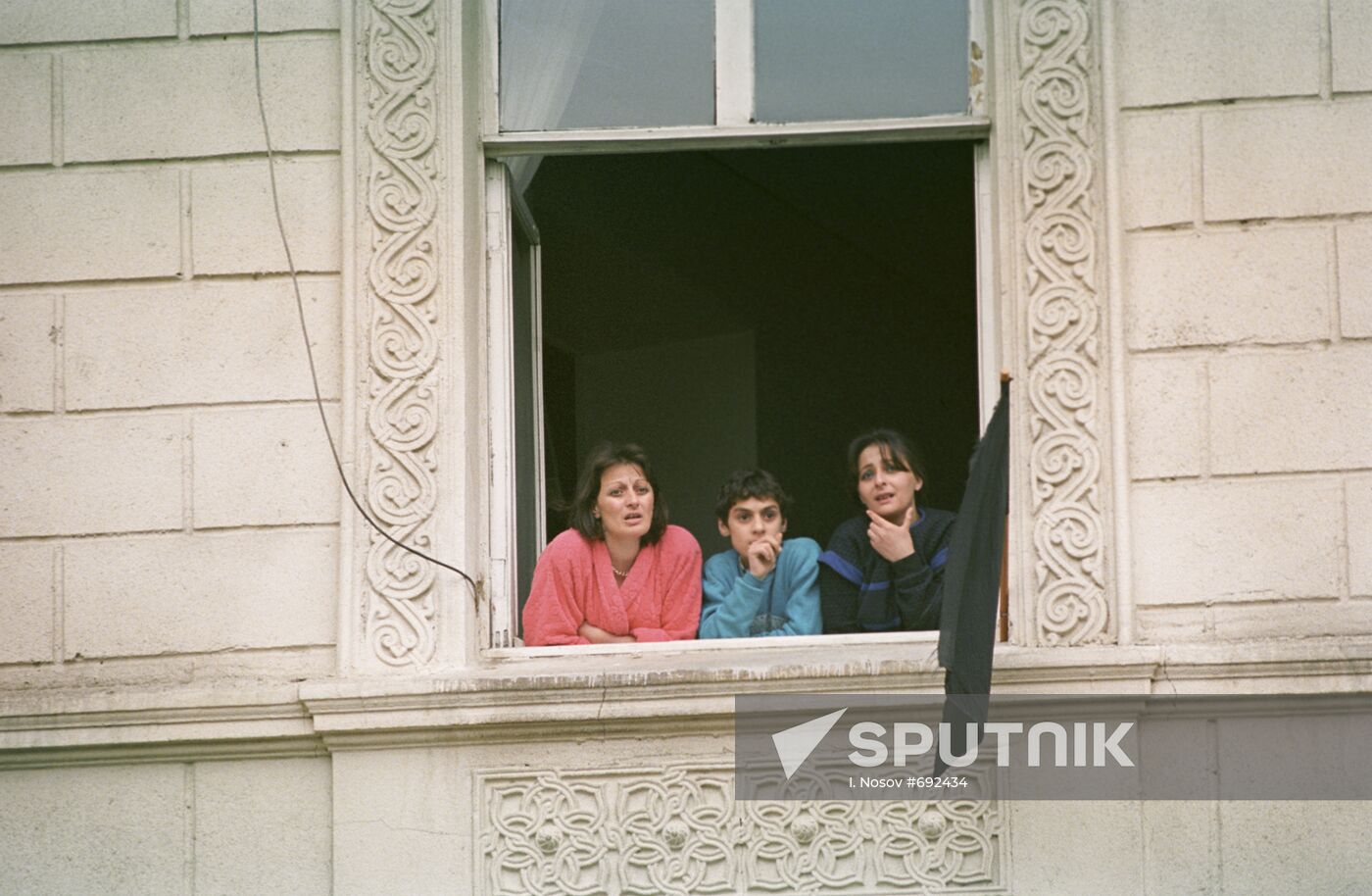 Aftermath of suppression of rally in Tbilisi on April 9, 1989