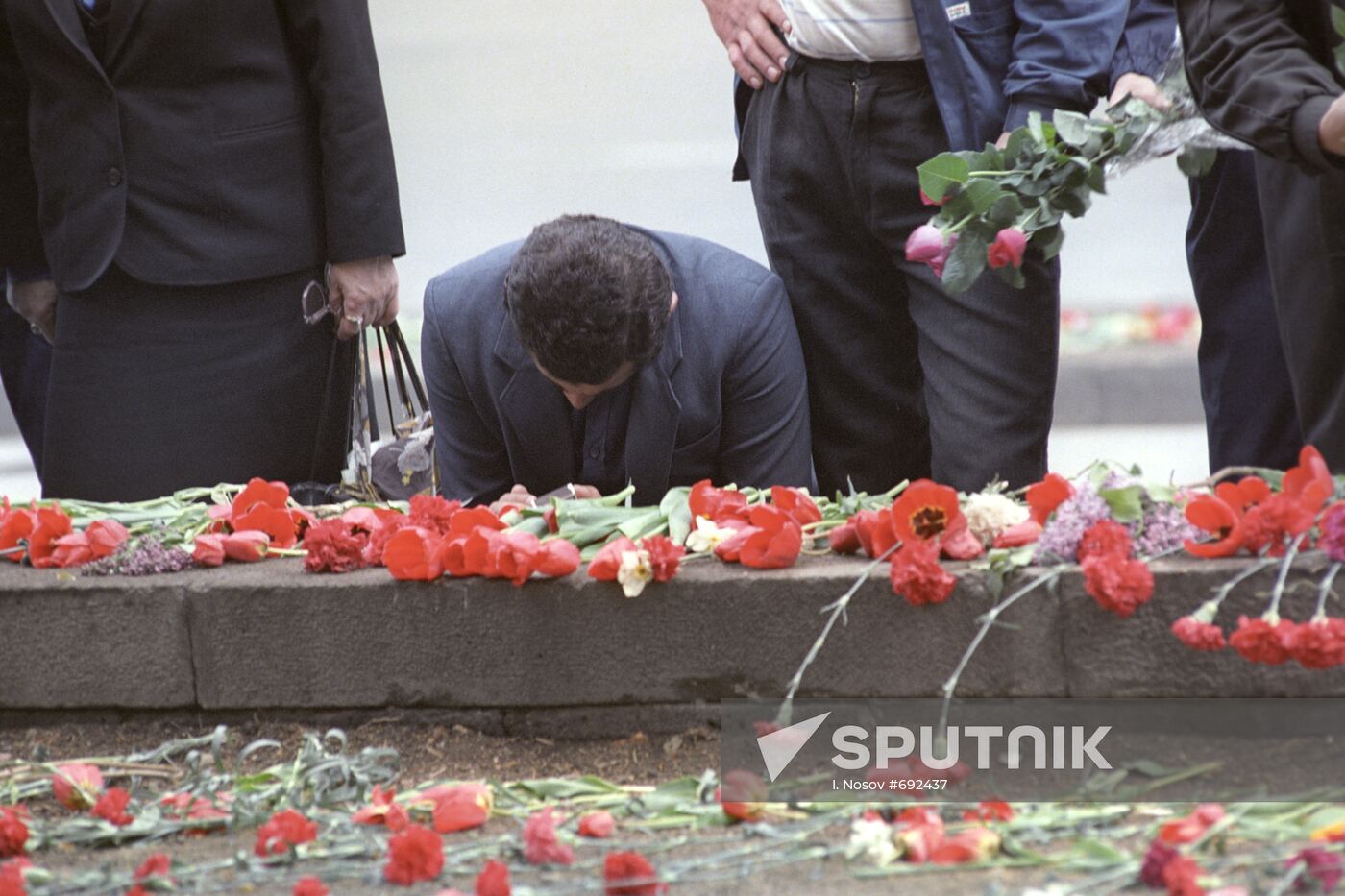 Aftermath of suppression of rally in Tbilisi on April 9, 1989