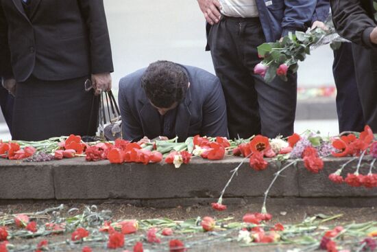 Aftermath of suppression of rally in Tbilisi on April 9, 1989