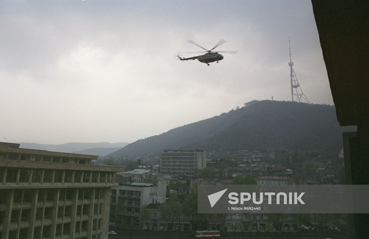 Aftermath of suppression of rally in Tbilisi on April 9, 1989
