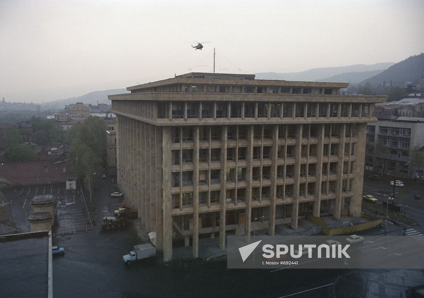 Aftermath of suppression of rally in Tbilisi on April 9, 1989