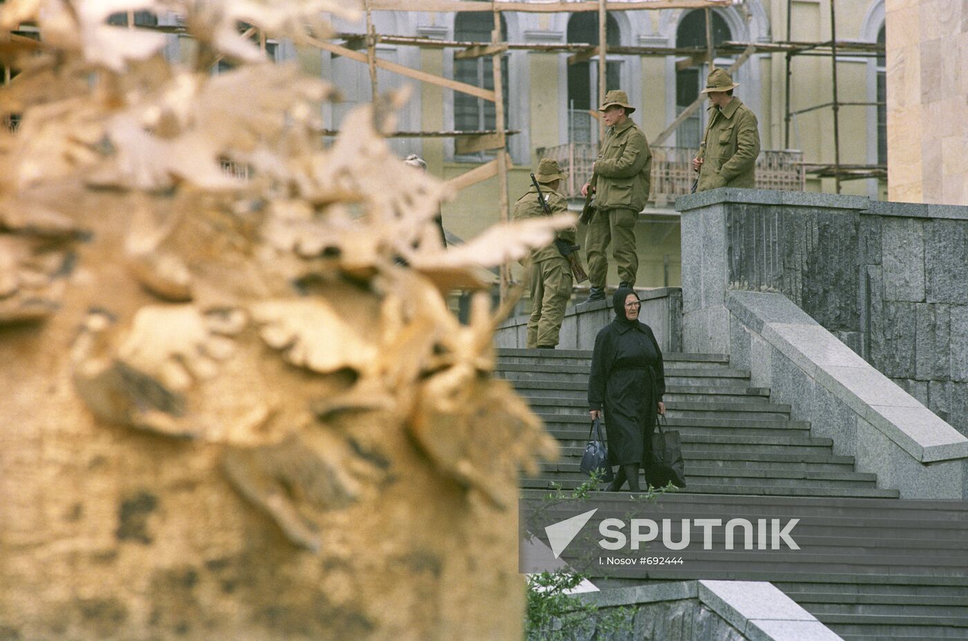 Aftermath of suppression of rally in Tbilisi on April 9, 1989