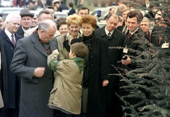 CPSU General Secretary Mikhail Gorbachev