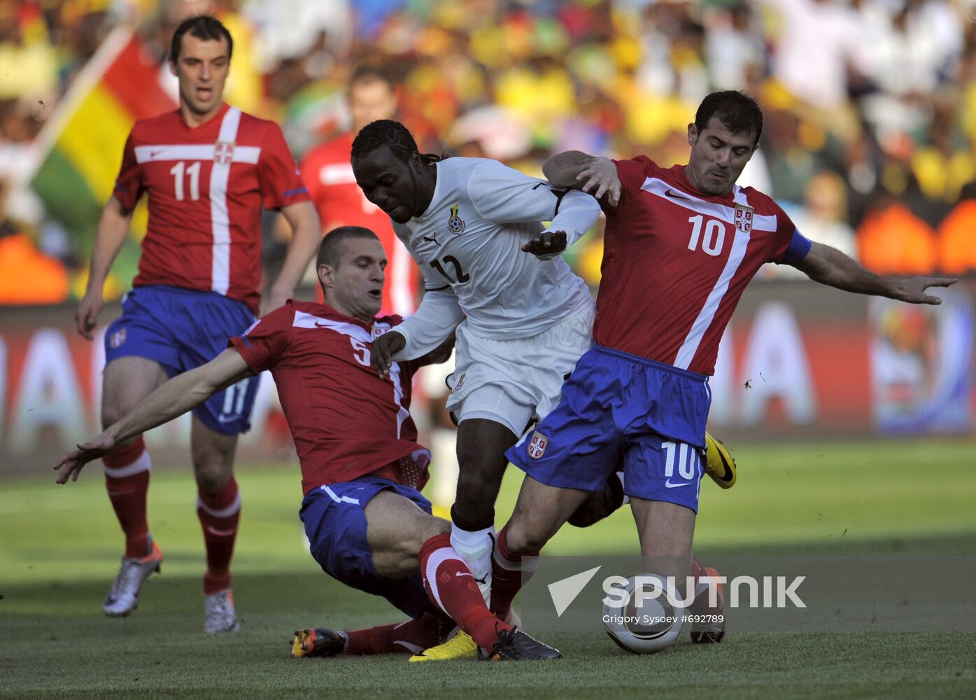 World Cup. Serbia vs. Ghana