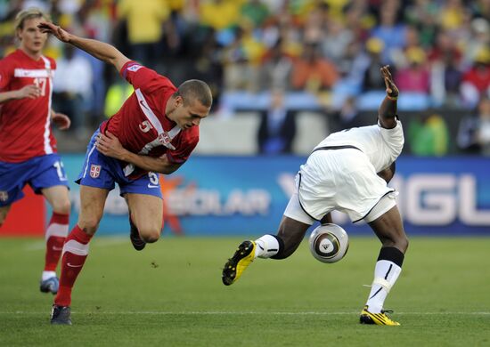 World Cup. Serbia vs. Ghana