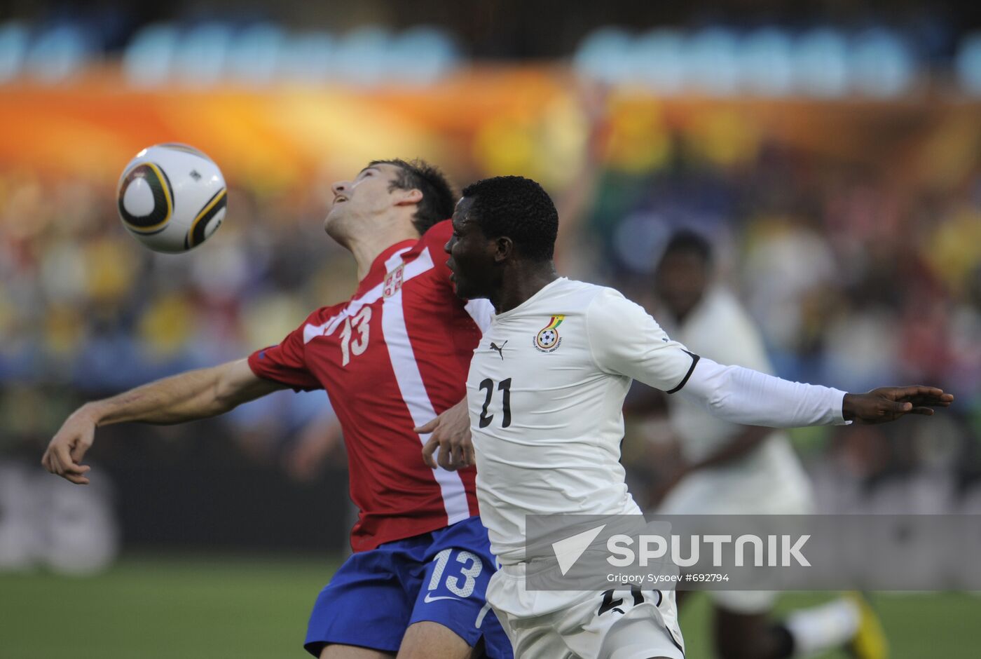 World Cup. Serbia vs. Ghana