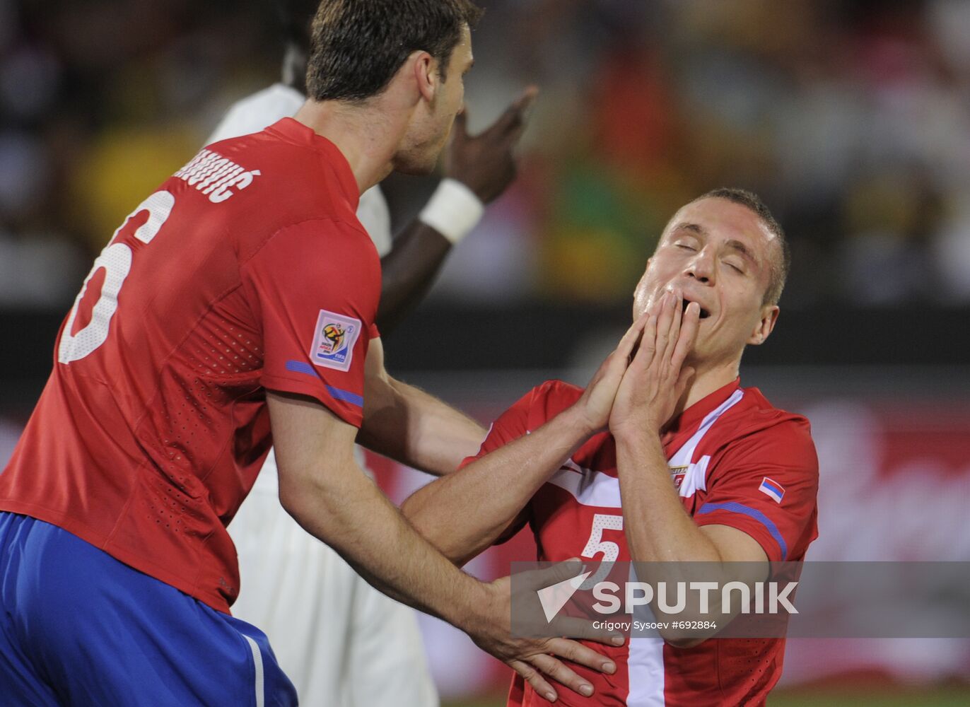 World Cup. Serbia vs. Ghana