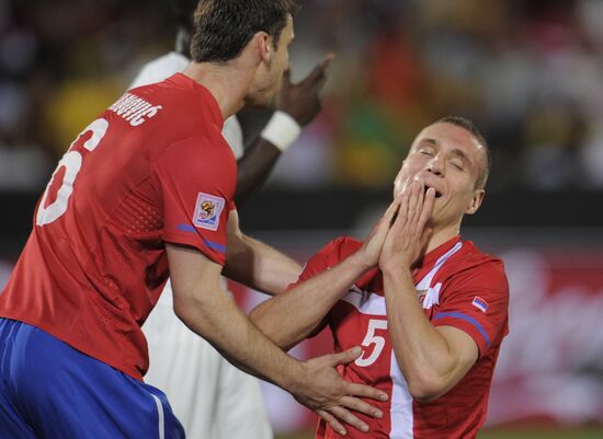 World Cup. Serbia vs. Ghana
