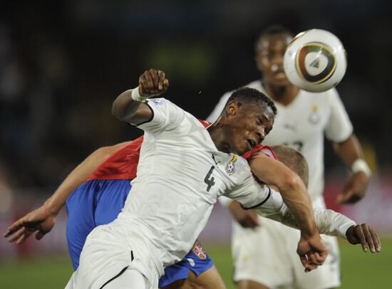 World Cup. Serbia vs. Ghana