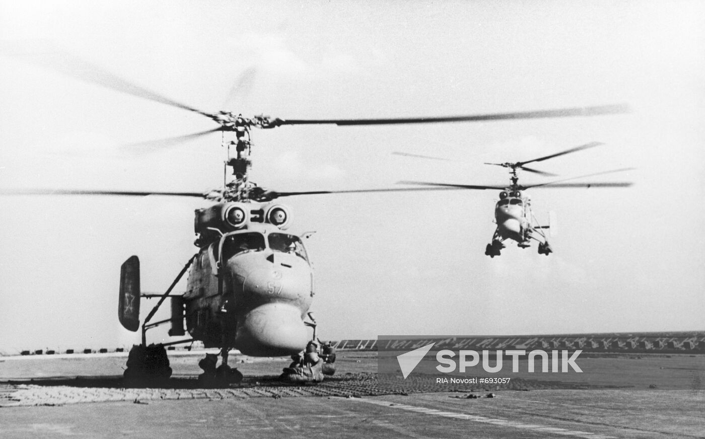 Mi-8T antisubmarine helicopters